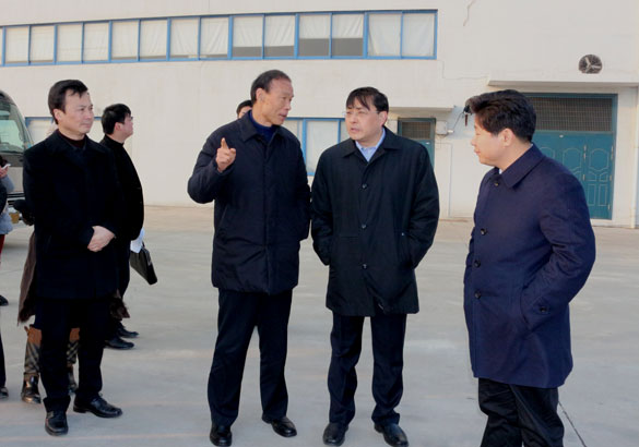常州市市長費高云一行來江蘇上上電纜集團(tuán)督查新開工項目